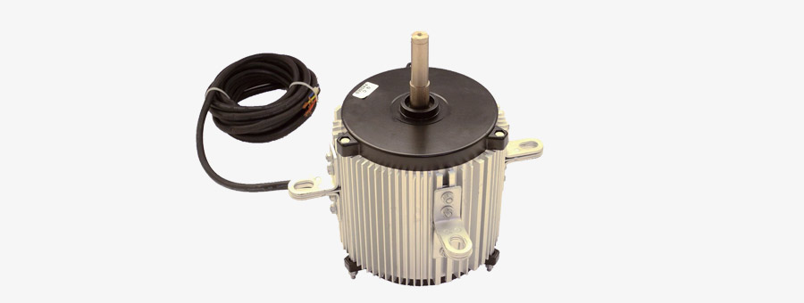 Air-cooled, water-cooled unit motor